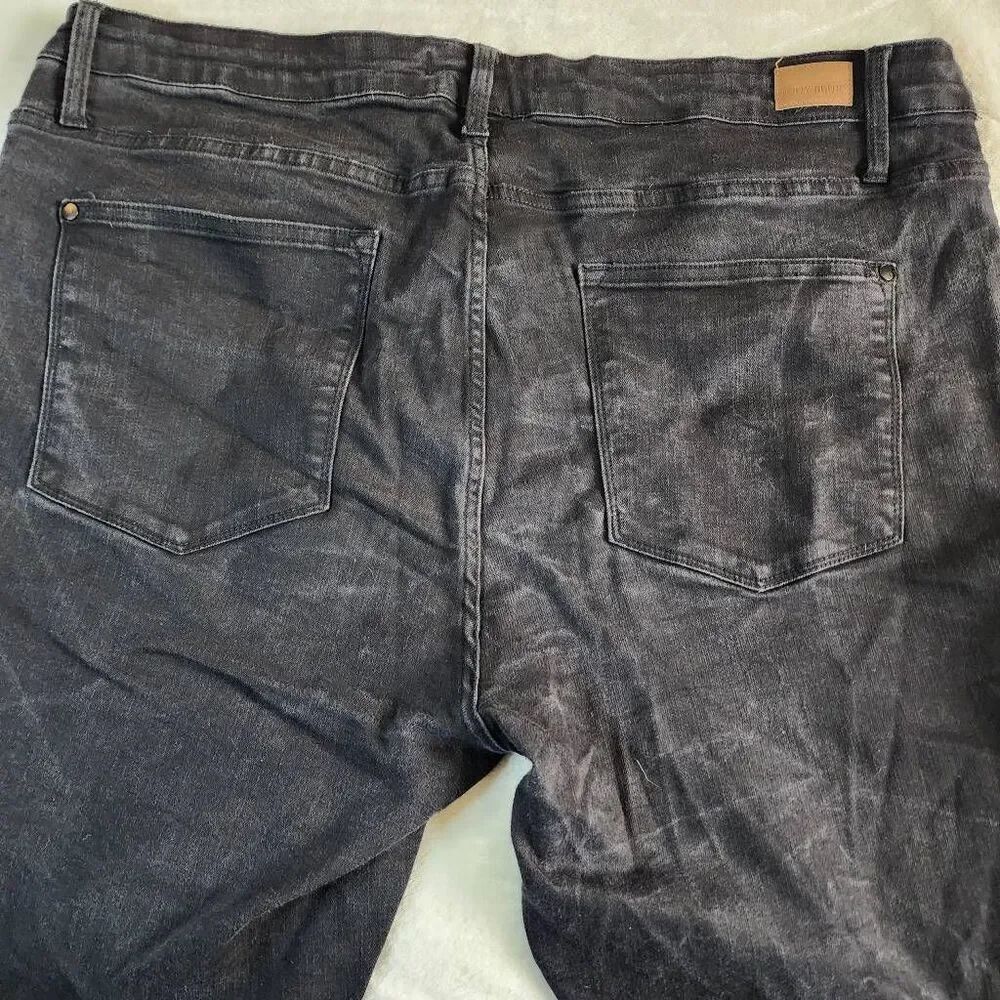 Judy Blue Skinny Fit Black Denim Jeans Size 22W - Picture 6 of 9